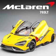Diecast Model Officially Licensed McLaren 765-LT 1/24 | نموذج داي كاست مرخّص رسميًا ماكلارين 765-LT بمقياس 1:24