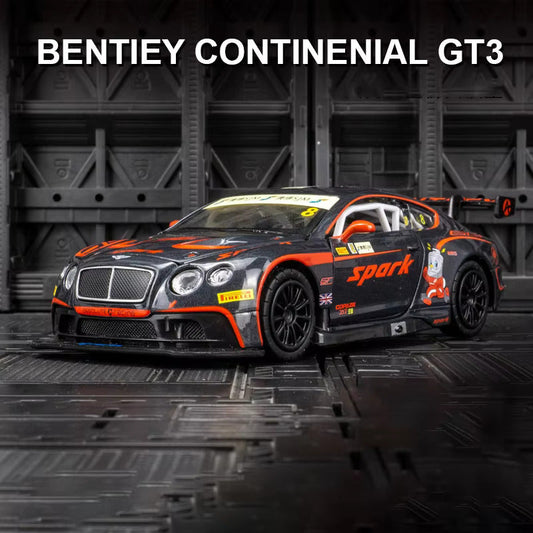 Diecast Model Officially Licensed Bentley Continental GT-3 1/24 | نموذج داي كاست مرخّص رسميًا بنتلي كونتيننتال GT-3 بمقياس 1:24
