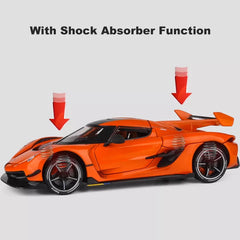 Diecast Model Koenigsegg Jesko 1/24 | نموذج داي كاست كوينجسيج ييسكو بمقياس 1:24