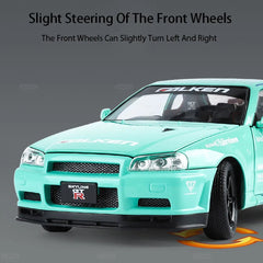 1:24 Nissan GTR Skyline | نيسان GTR سكايلاين بمقياس 1:24