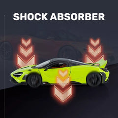 Diecast Model Officially Licensed McLaren 765-LT 1/24 | نموذج داي كاست مرخّص رسميًا ماكلارين 765-LT بمقياس 1:24