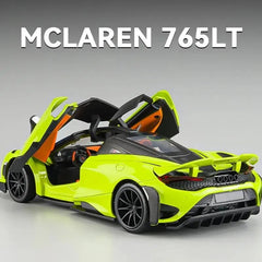 Diecast Model Officially Licensed McLaren 765-LT 1/24 | نموذج داي كاست مرخّص رسميًا ماكلارين 765-LT بمقياس 1:24