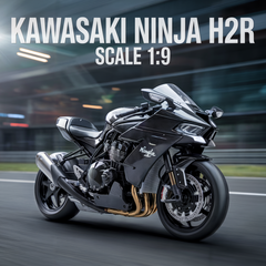 Kawasaki Ninja H2R 1:12 Diecast Model | نموذج داي كاست كاواساكي نينجا H2R بمقياس 1:12