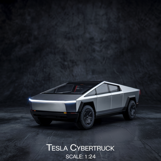 Diecast Model Tesla Cyber Truck 1/24 | نموذج داي كاست تسلا سايبر ترك بمقياس 1:24