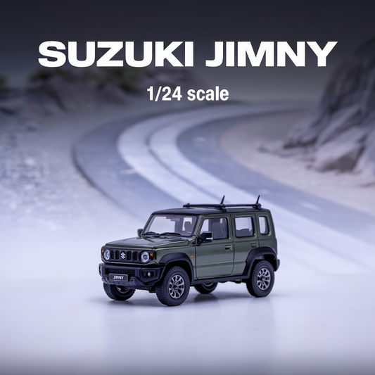 Diecast Model Officially Licensed Suzuki Jimny 1/24 | نموذج داي كاست سوزوكي جمني مرخص رسميًا مقياس 1:24