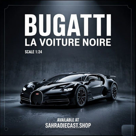 Bugatti La-Voiture Noire Diecast Model | نموذج داي كاست بوجاتي لا-فواتور نوار