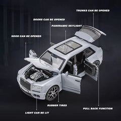 Rolls Royce SUV Cullinan 1:32 with FRAME | رولز رويس SUV كولينان مقياس 1:32 مع إطار