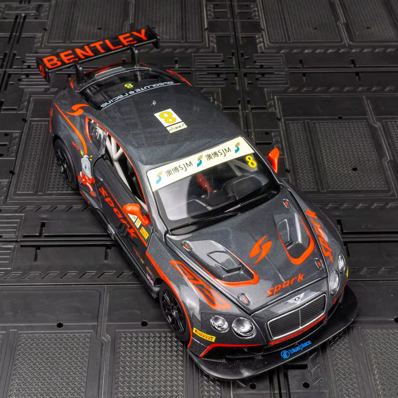 Diecast Model Officially Licensed Bentley Continental GT-3 1/24 | نموذج داي كاست مرخّص رسميًا بنتلي كونتيننتال GT-3 بمقياس 1:24
