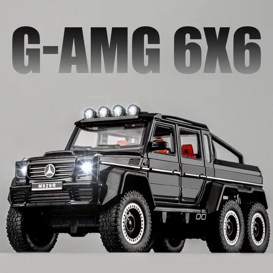 Diecast Model Mercedes G63 AMG 6x6 1/24 | نموذج داي كاست مرسيدس G63 AMG 6x6 بمقياس 1:24