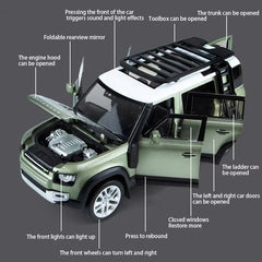 Diecast Model Land Rover Defender SUV 1/24 | نموذج داي كاست لاند روفر ديفندر SUV مقياس 1:24