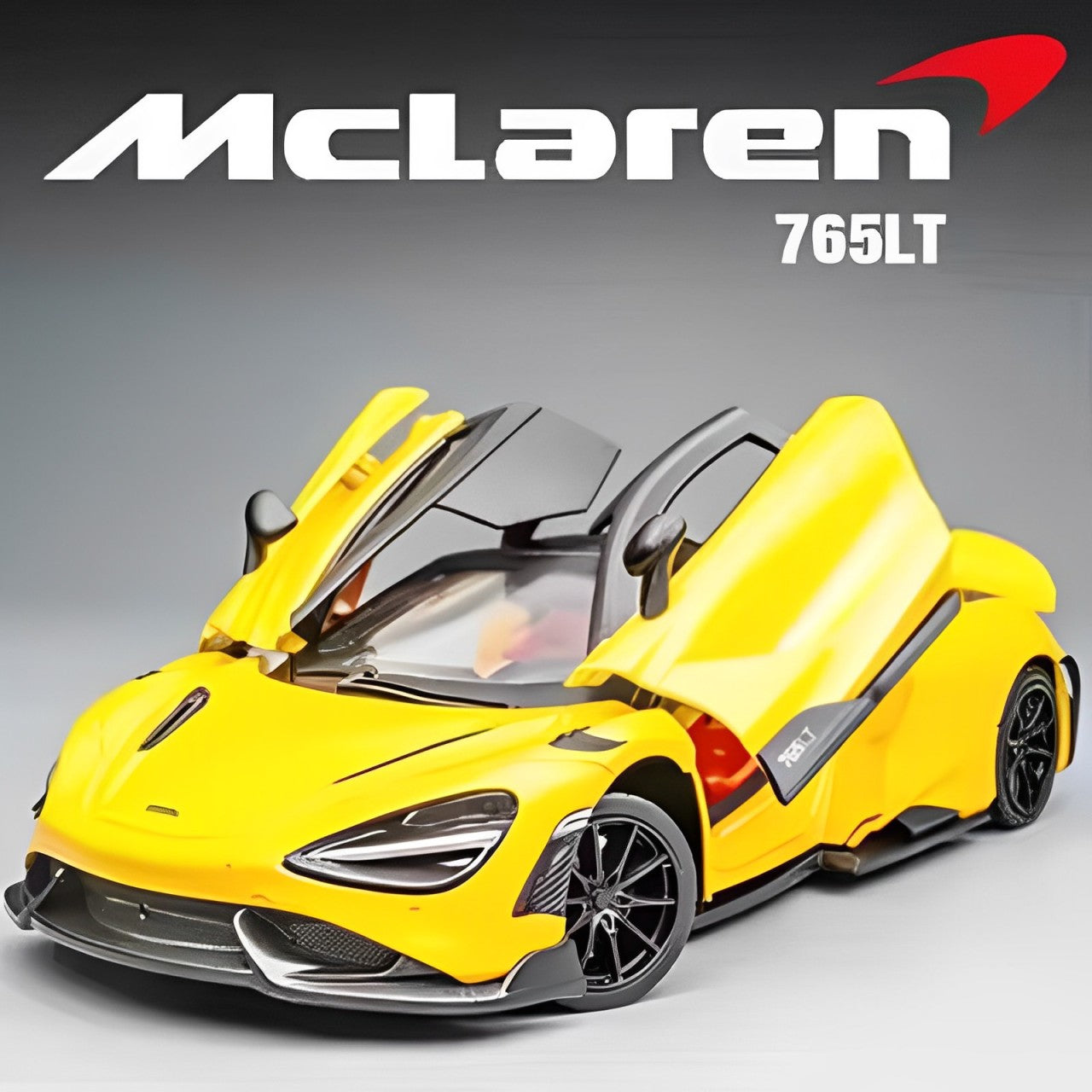 Diecast Model Officially Licensed McLaren 765-LT 1/24 | نموذج داي كاست مرخّص رسميًا ماكلارين 765-LT بمقياس 1:24