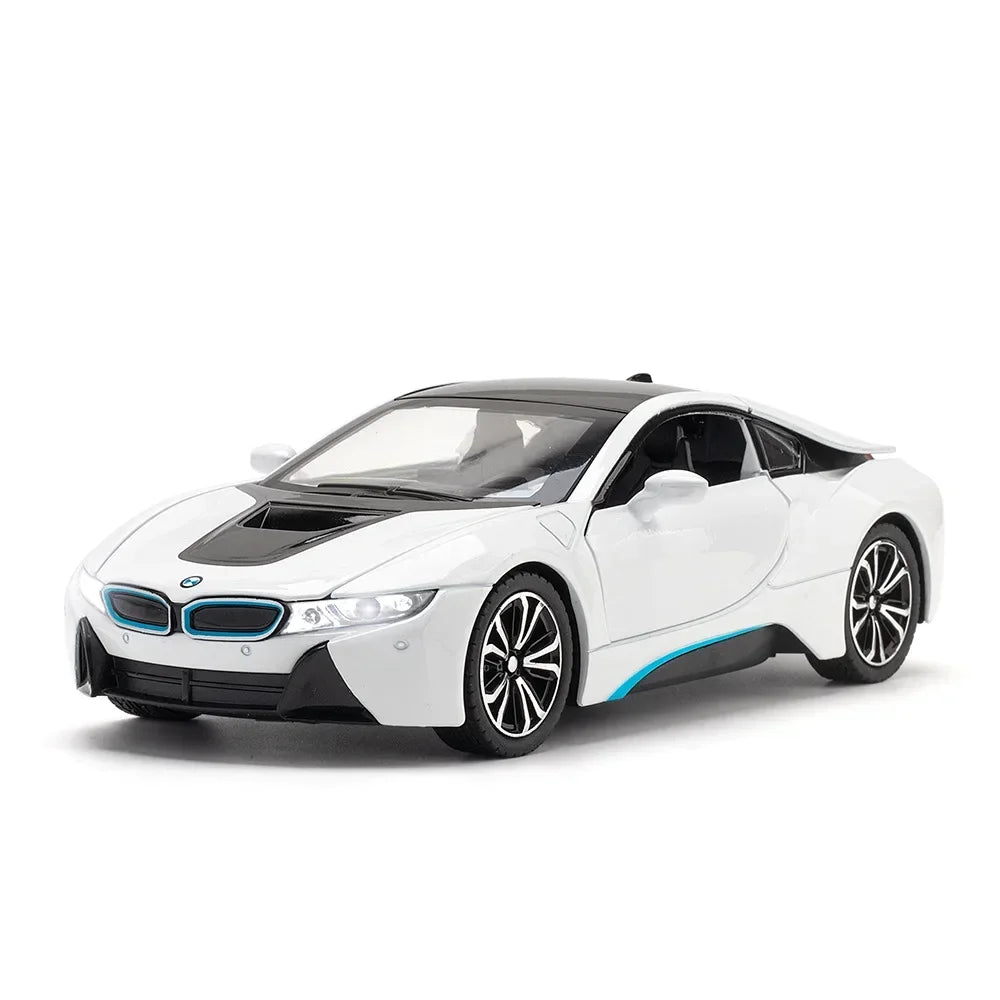 Diecast Model BMW I8 1/24 | نموذج داي كاست BMW i8 بمقياس 1:24