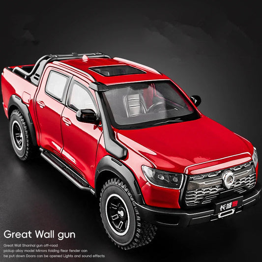 GWM Cannon Pickup Truck Scale 1:24 | شاحنة بيك أب GWM كانون بمقياس 1:24
