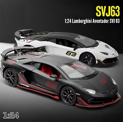 Diecast Model Officially Licensed Lamborghini Aventador 1/24 | نموذج داي كاست مرخّص رسميًا لامبورغيني أفينتادور بمقياس 1:24