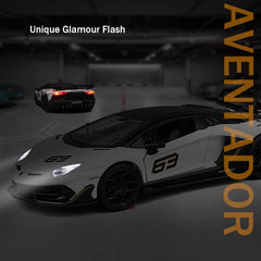 Diecast Model Officially Licensed Lamborghini Aventador 1/24 | نموذج داي كاست مرخّص رسميًا لامبورغيني أفينتادور بمقياس 1:24