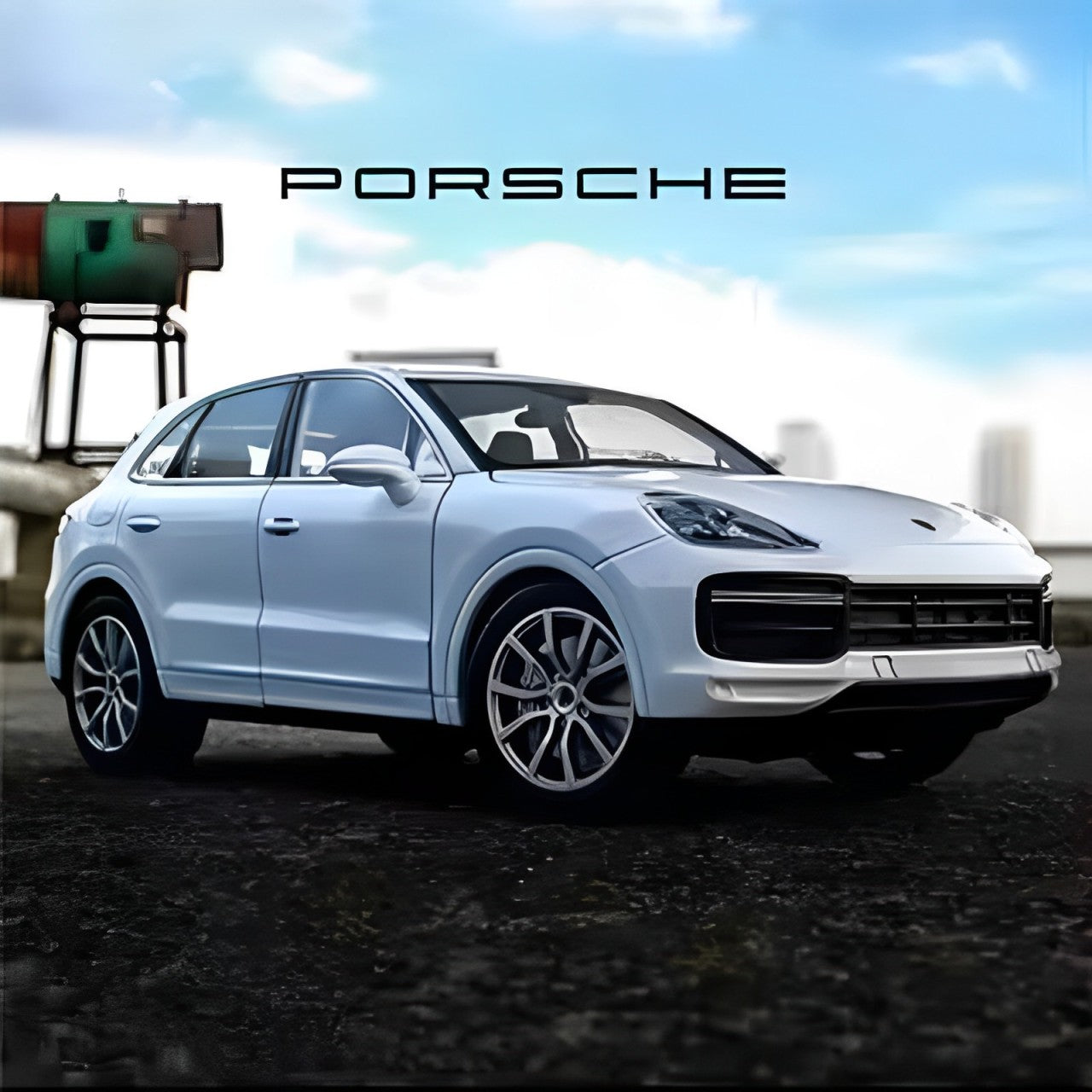 Diecast Model Porsche Cayenne 1/24 | نموذج داي كاست بورشه كايين 1:24