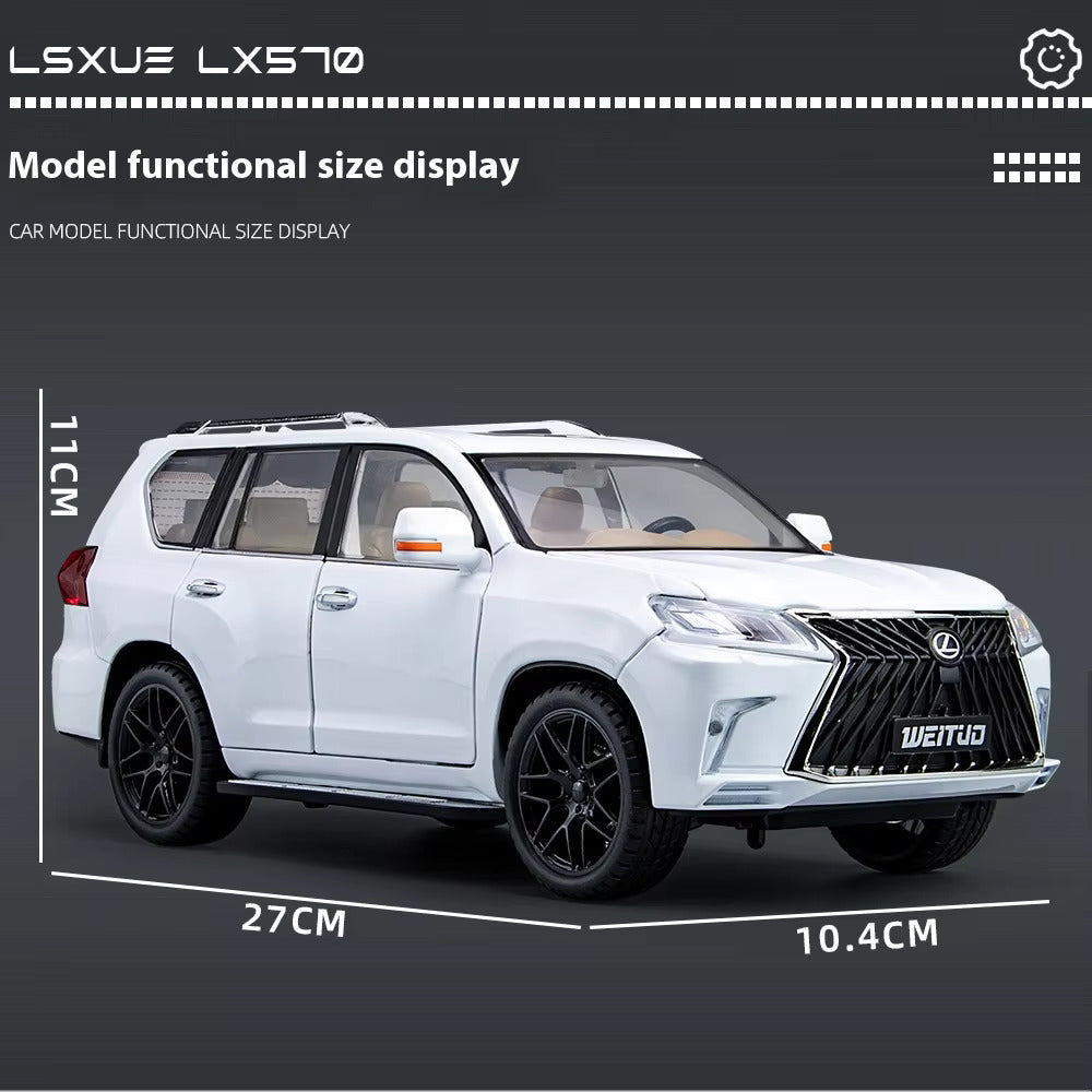 Diecast Model Lexus LX570 1/18 | نموذج داي كاست لكزس LX570 مقياس 1:18