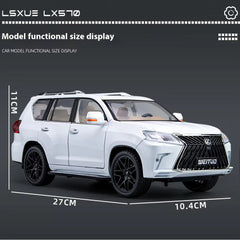 Diecast Model Lexus LX570 1/18 | نموذج داي كاست لكزس LX570 مقياس 1:18