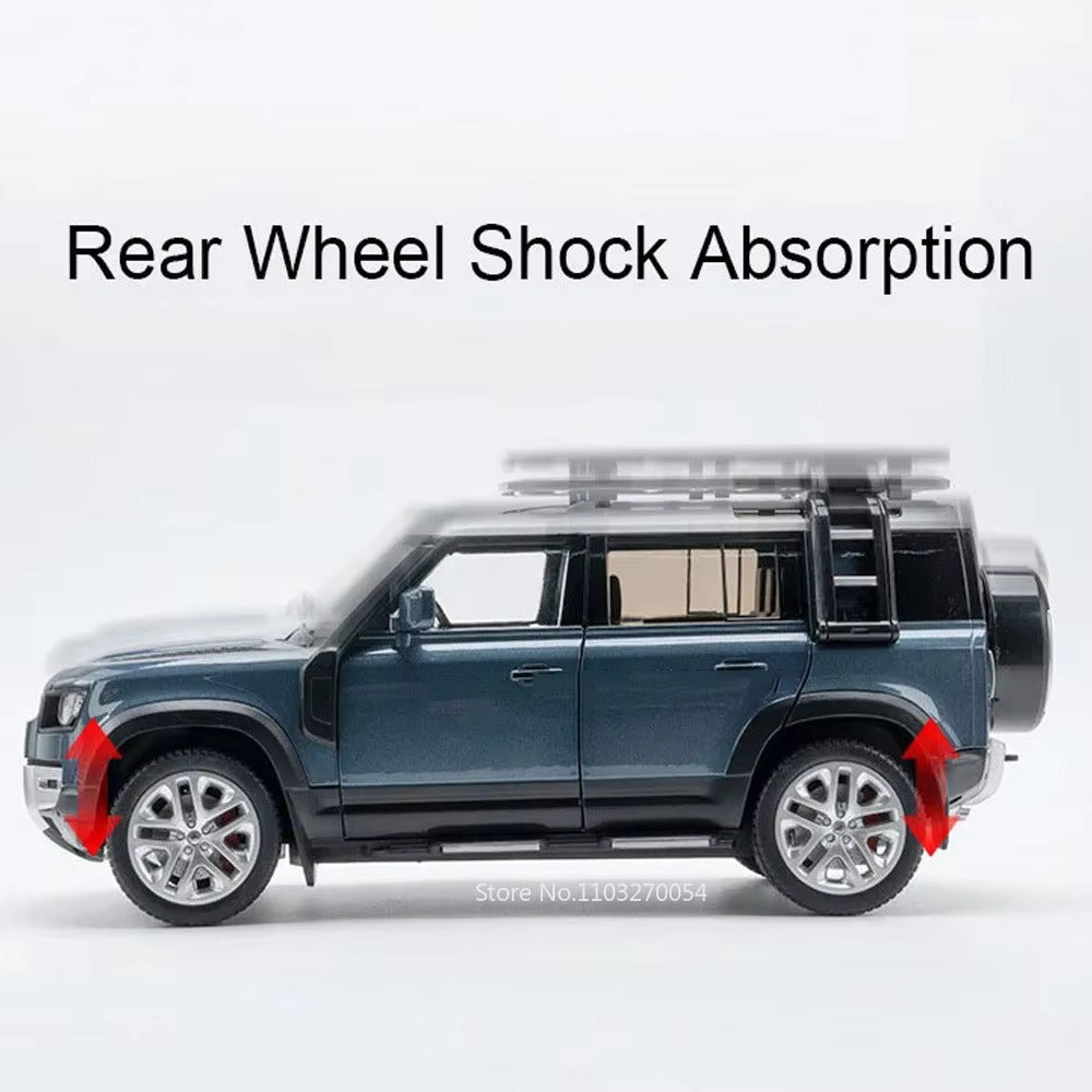 Diecast Model Land Rover Defender SUV 1/24 | نموذج داي كاست لاند روفر ديفندر SUV مقياس 1:24