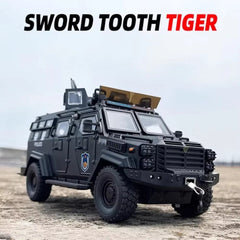 Diecast Model Saber Toothed Arm Tiger 1/24 | نموذج داي كاست نمر السيفي الأسنان بمقياس 1:24