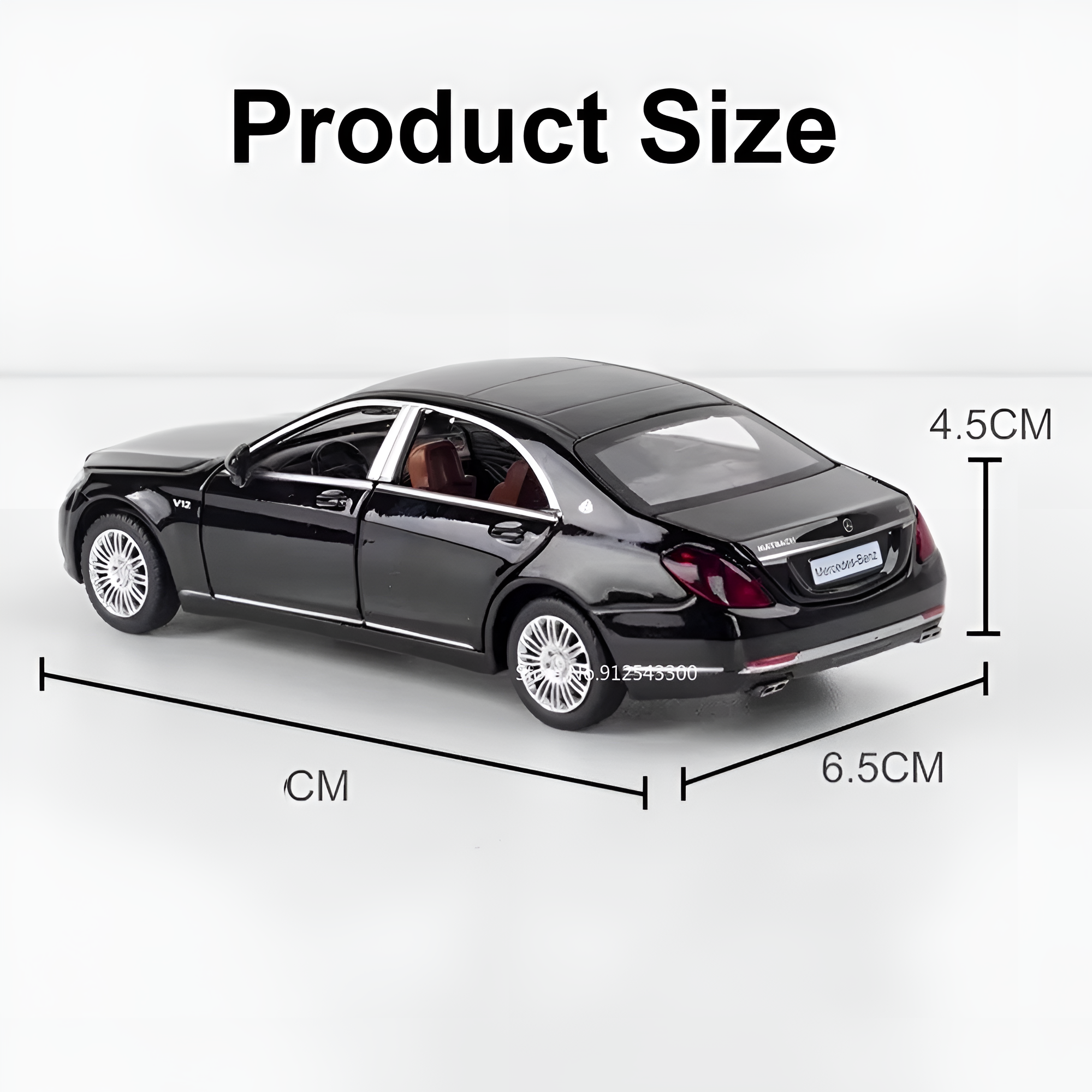 Diecast Model Mercedes Benz S400 1/32 | نموذج داي كاست مرسيدس بنز S400 مقياس 1:32