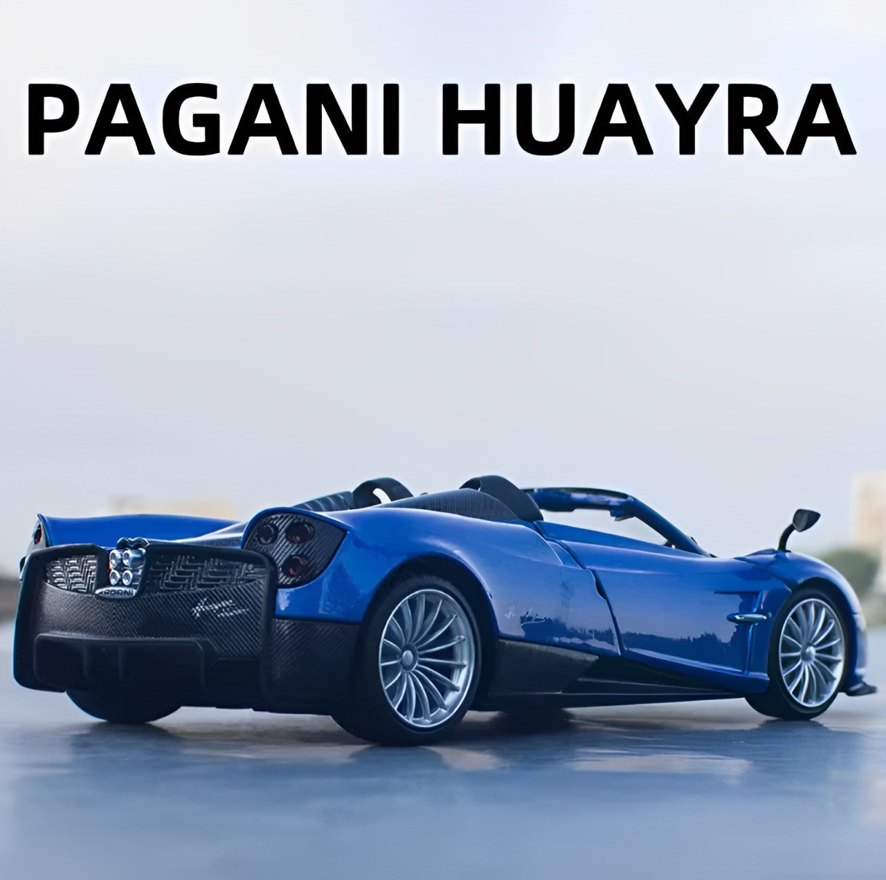 Diecast Model Officially Licensed Pagani Huayra Roadster 1/24 | نموذج داي كاست مرخّص رسميًا باغاني هوايرا رودستر بمقياس 1:24