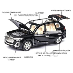 Diecast Model BMW X7 SUV 1/24 | نموذج داي كاست بي إم دبليو X7 SUV مقياس 1:24