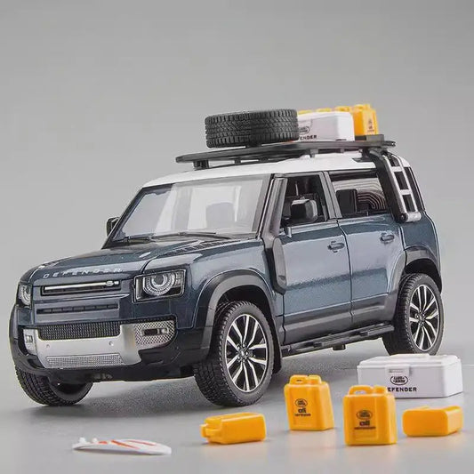 Diecast Model Land Rover Defender SUV 1/24 | نموذج داي كاست لاند روفر ديفندر SUV مقياس 1:24