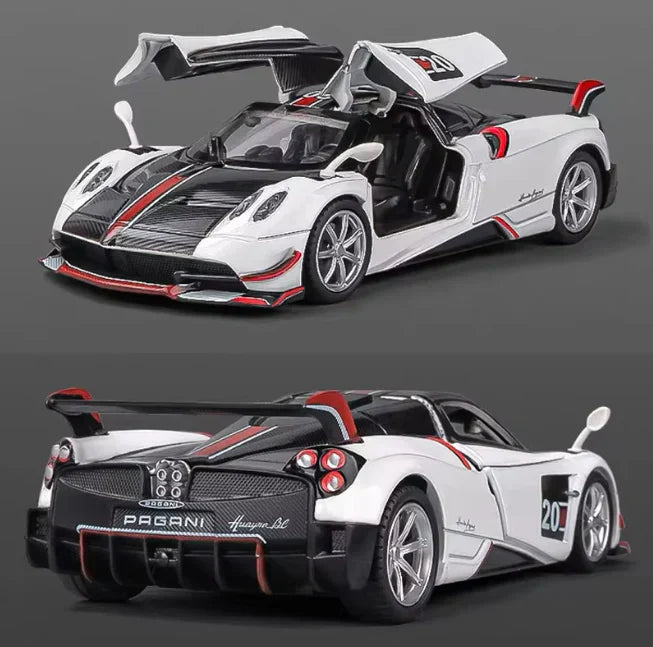 Diecast Model Officially Licensed Pagani Huayra BC 1/32 | نموذج داي كاست مرخّص رسميًا باغاني هوايرا BC بمقياس 1:32