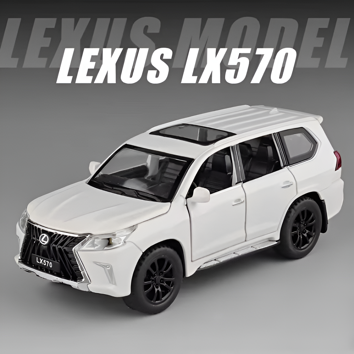 Diecast Model Lexus LX570 SUV 1/24 | نموذج داي كاست لكزس LX570 SUV مقياس 1:24