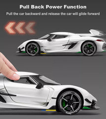 Diecast Model Koenigsegg Jesko 1/24 | نموذج داي كاست كوينجسيج ييسكو بمقياس 1:24
