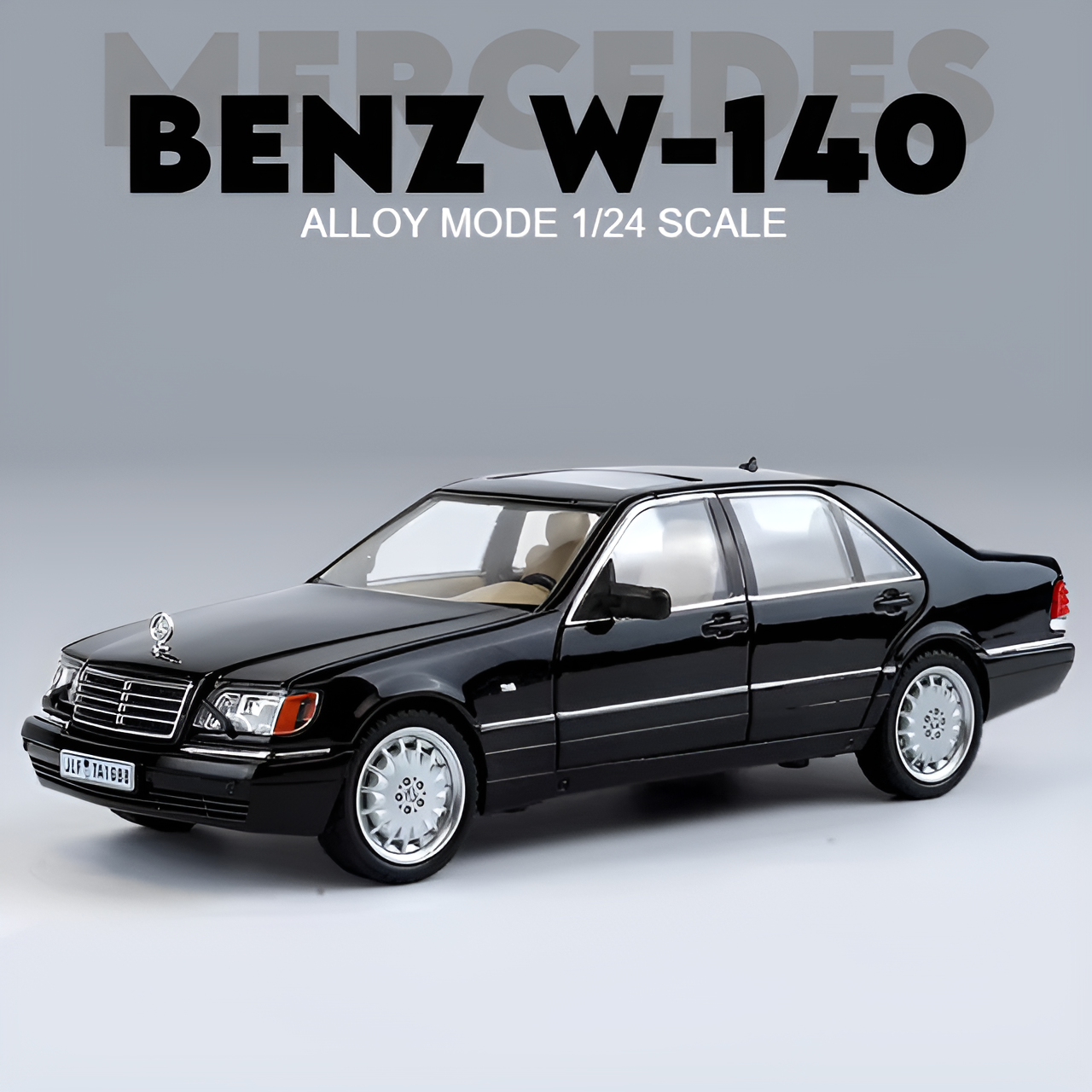 Diecast Model Mercedes Bens W-140 1/24 | نموذج داي كاست مرسيدس بنز W-140 بمقياس 1:24
