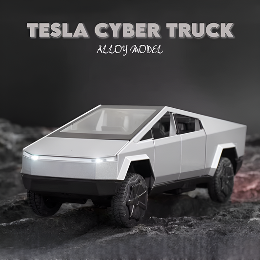 Diecast Model Tesla Cyber Truck 1/24 | نموذج داي كاست تسلا سايبر ترك بمقياس 1:24