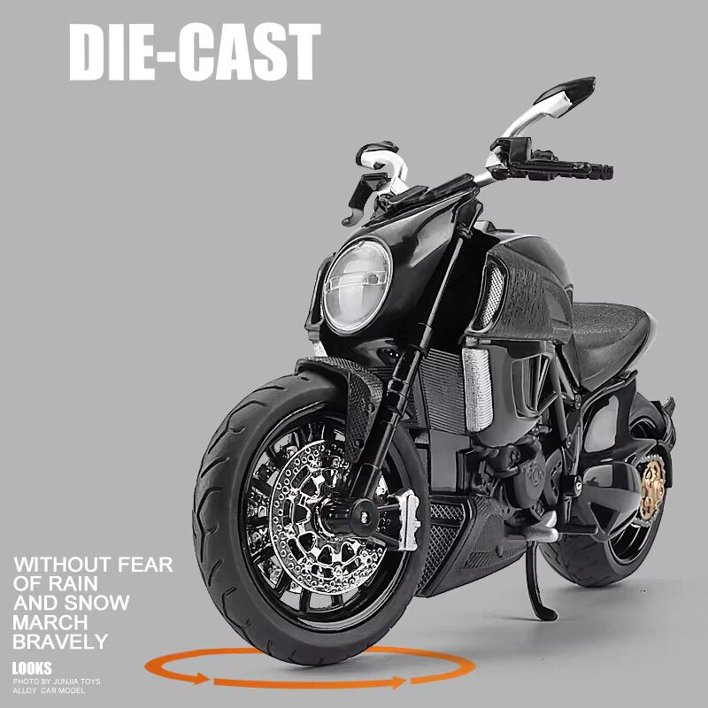 Diecast Model Ducati Diavel 1/12 | نموذج داي كاست دوكاتي ديابل بمقياس 1:12