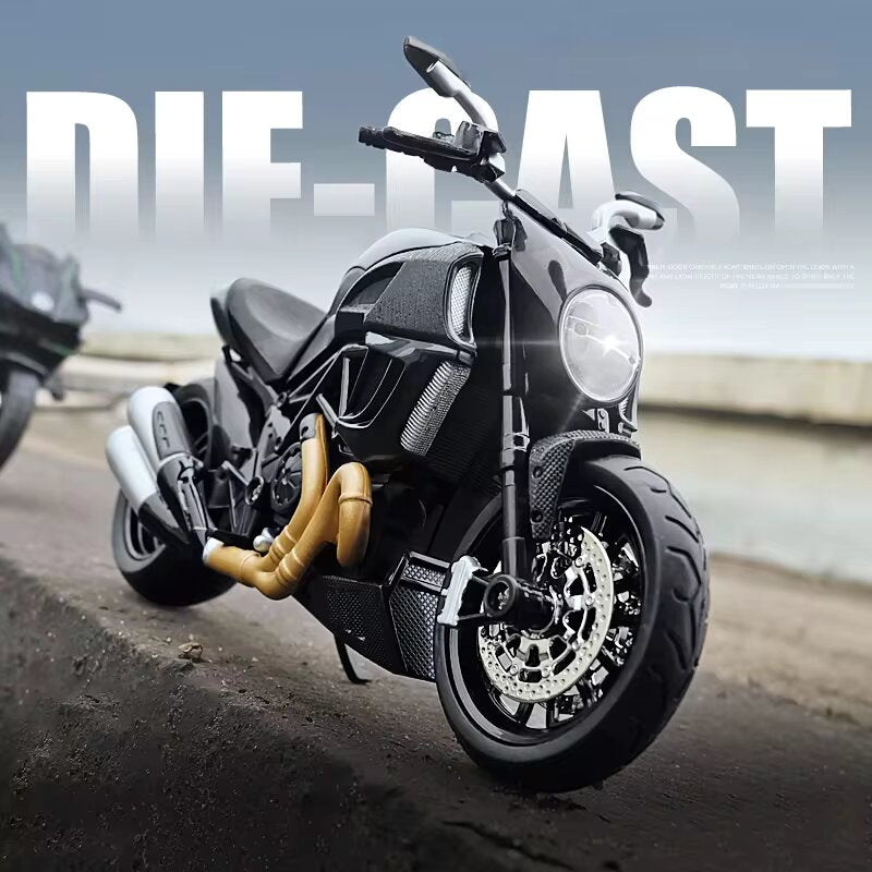 Diecast Model Ducati Diavel 1/12 | نموذج داي كاست دوكاتي ديابل بمقياس 1:12