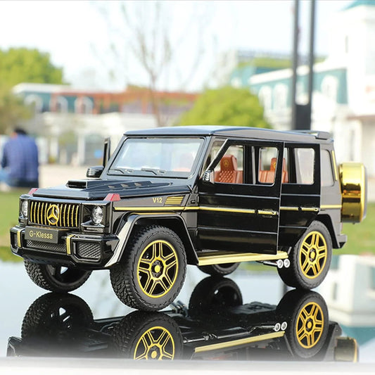 G Wagon | Mercedes Benz G63 AMG Black Gold  | 1:24 Scale | Die-cast