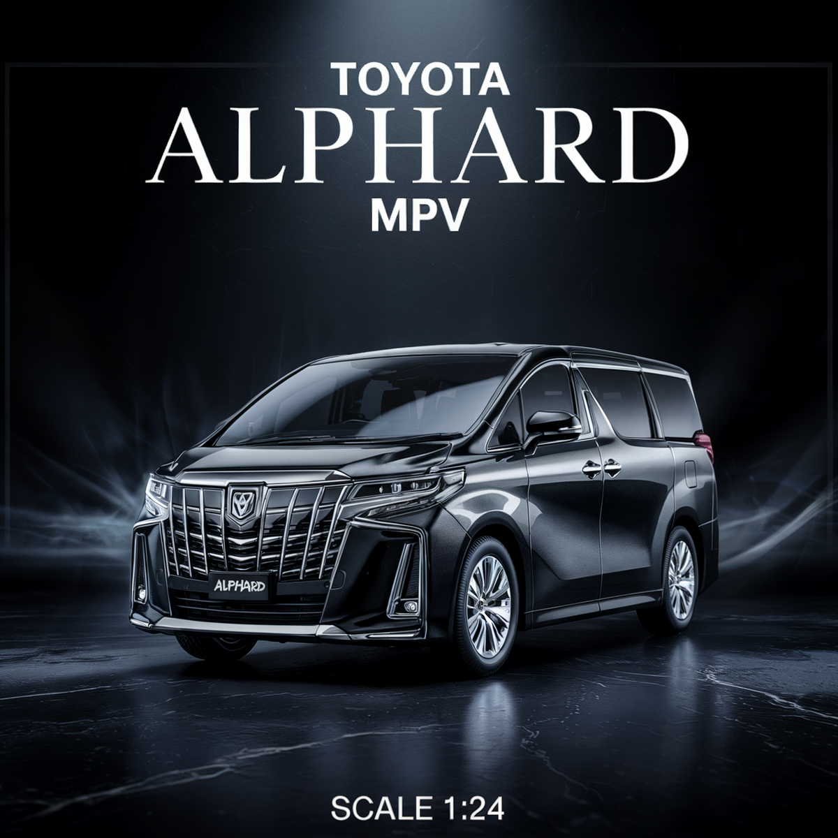 1:24 Toyota Alphard MPV | تويوتا ألفارد MPV مقياس 1:24