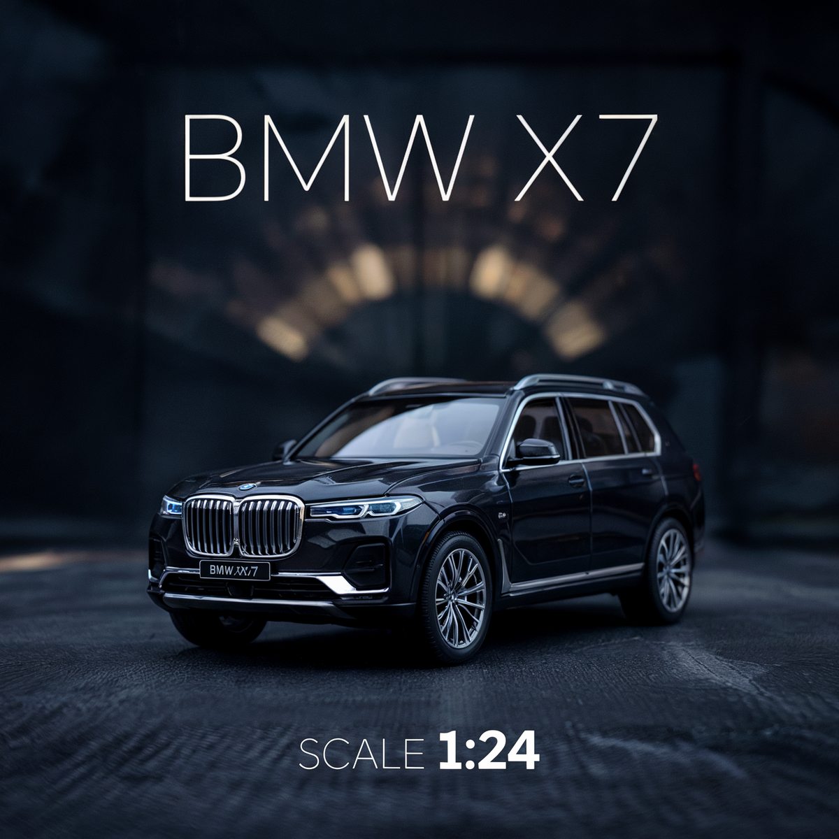 Diecast Model BMW X7 SUV 1/24 | نموذج داي كاست بي إم دبليو X7 SUV مقياس 1:24