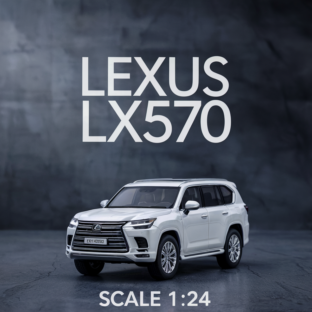 Diecast Model Lexus LX570 SUV 1/24 | نموذج داي كاست لكزس LX570 SUV مقياس 1:24
