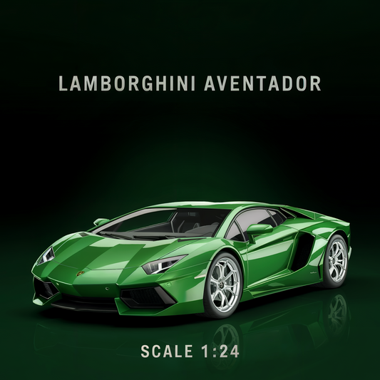 Diecast Model Officially Licensed Lamborghini Aventador 1/24 | نموذج داي كاست مرخّص رسميًا لامبورغيني أفينتادور بمقياس 1:24