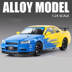 1:24 Nissan GTR Skyline | نيسان GTR سكايلاين بمقياس 1:24