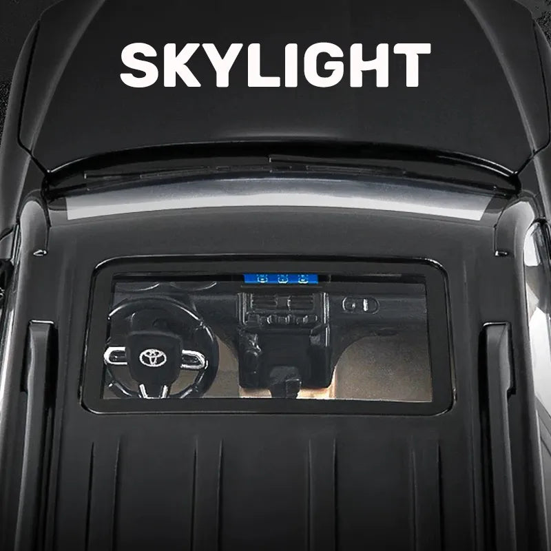 Diecast Model RC Key Land Cruiser LC300 1/24 | نموذج داي كاست ريموت كنترول تويوتا لاند كروزر LC300 مقياس 1:24