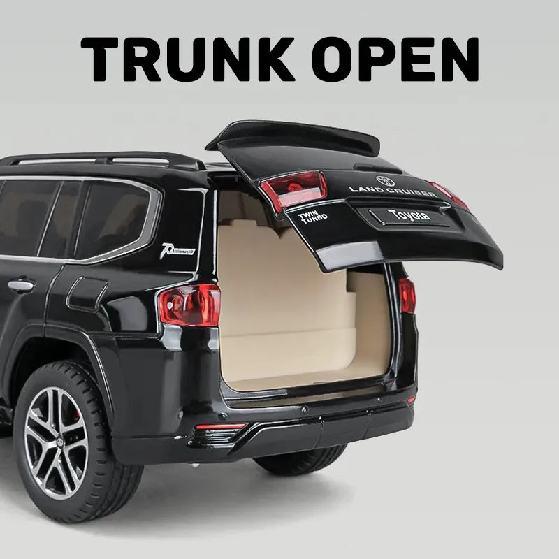 Diecast Model RC Key Land Cruiser LC300 1/24 | نموذج داي كاست ريموت كنترول تويوتا لاند كروزر LC300 مقياس 1:24