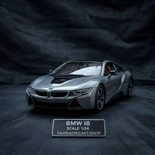 Diecast Model BMW I8 1/24 | نموذج داي كاست BMW i8 بمقياس 1:24