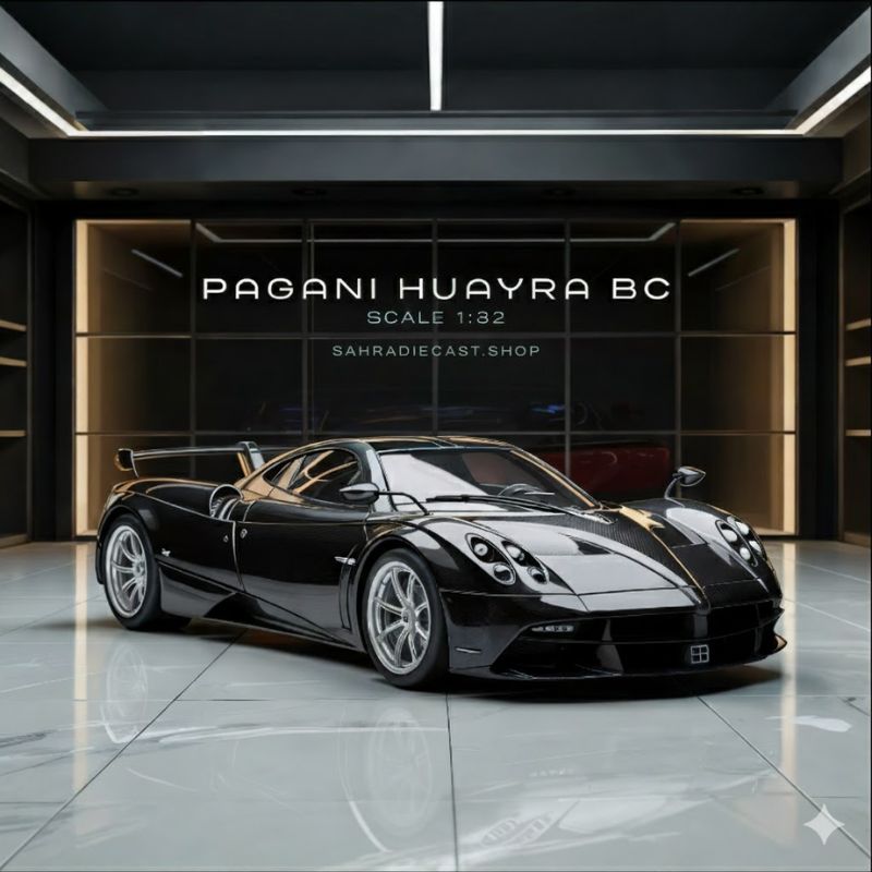 Diecast Model Officially Licensed Pagani Huayra BC 1/32 | نموذج داي كاست مرخّص رسميًا باغاني هوايرا BC بمقياس 1:32