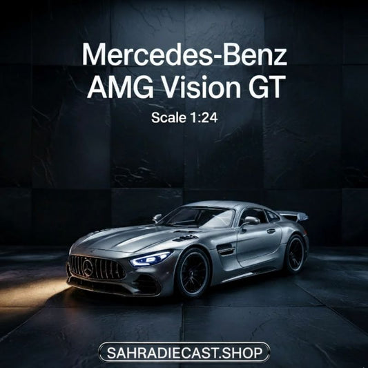 Diecast Model Mercedes Benz AMG Vision GT 1/24 | نموذج داي كاست مرسيدس بنز AMG فيجن GT بمقياس 1:24