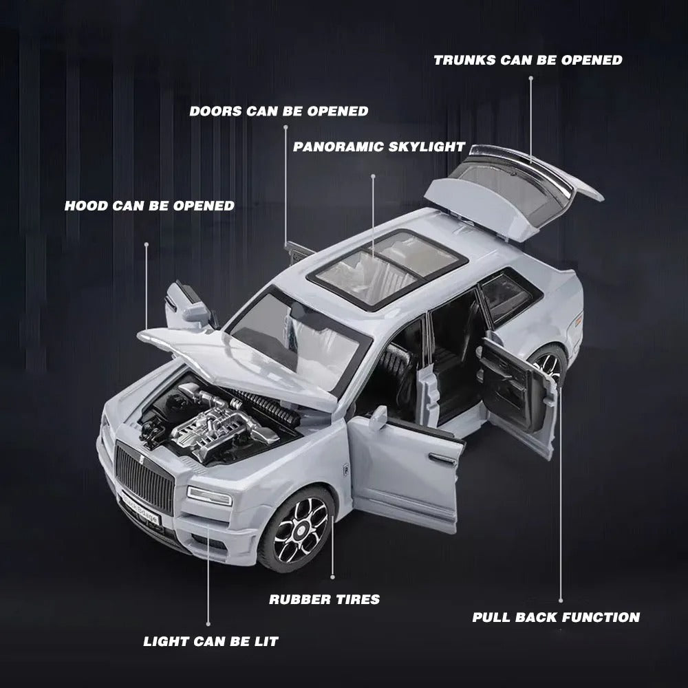 Rolls Royce SUV Cullinan 1:32 with FRAME | رولز رويس SUV كولينان مقياس 1:32 مع إطار
