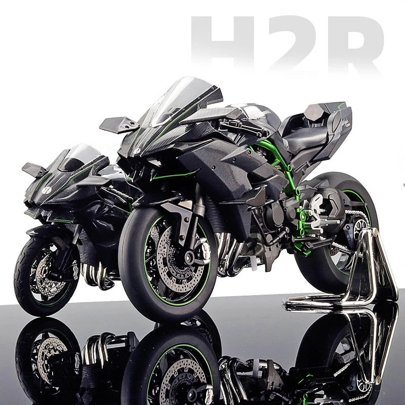 Kawasaki Ninja H2R 1:12 Diecast Model | نموذج داي كاست كاواساكي نينجا H2R بمقياس 1:12